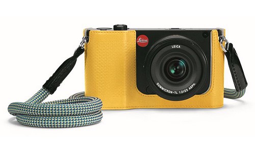 Leica Protektor-TL Leder gelb