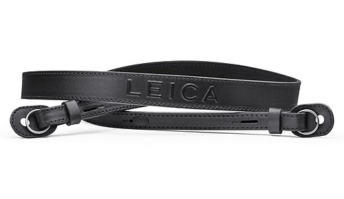 Leica Trageriemen Leder schwarz - 1