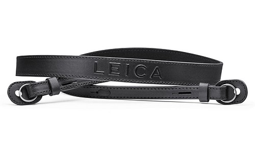 Leica Trageriemen Leder schwarz