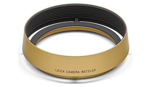 Leica Gegenlichtblende rund Messing gestrahlt Q - 1