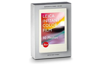 Leica SOFORT Farbfilm mini, warm weiss, 10 Aufnahmen