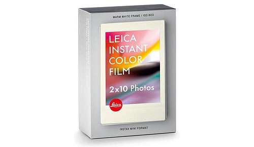 Leica SOFORT Farbfilm mini, warm weiss, 2x10 Aufnahmen - 1