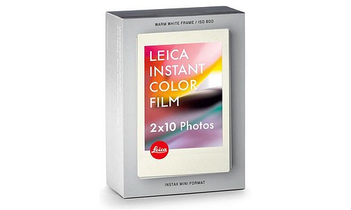 Leica SOFORT Farbfilm mini, warm weiss, 2x10 Aufnahmen