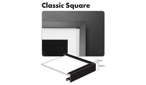 Ilford GALERIE FRAMES Classic Square schwarz A4 - 1