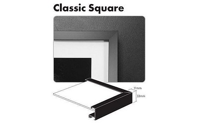 Ilford GALERIE FRAMES Classic Square silber A3+