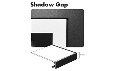 Ilford GALERIE FRAMES Shadow Gap schwarz A3+
