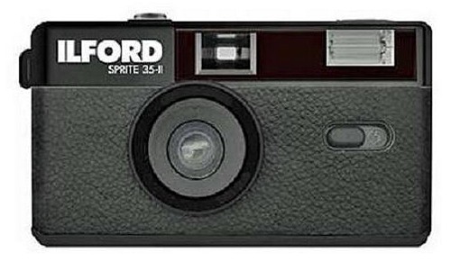 Ilford Sprite 35-II Kamera, schwarz - 1