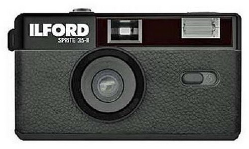 Ilford Sprite 35-II Kamera, schwarz