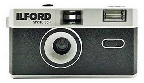 Ilford Sprite 35-II Kamera, schwarz&silber - 1