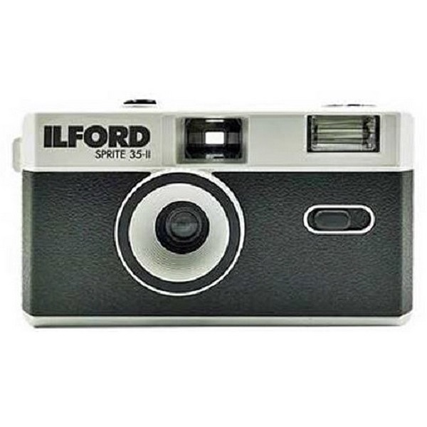Ilford Sprite 35-II Kamera, schwarz&silber