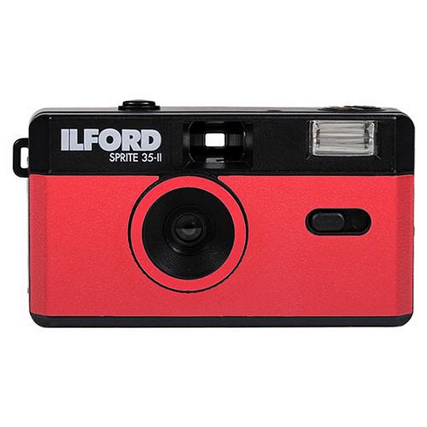 Ilford Sprite 35-II Kamera, rot&schwarz