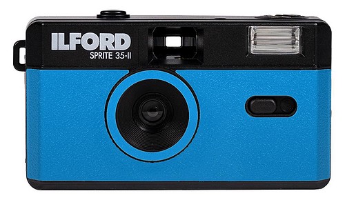 Ilford Sprite 35-II Kamera, blau&schwarz - 1