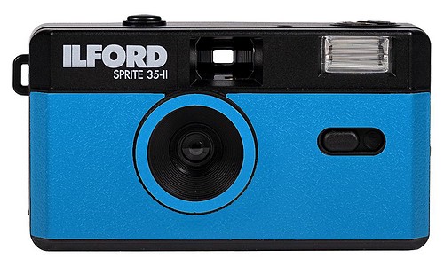 Ilford Sprite 35-II Kamera, blau&schwarz