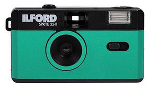 Ilford Sprite 35-II Kamera, grün&schwarz - 1
