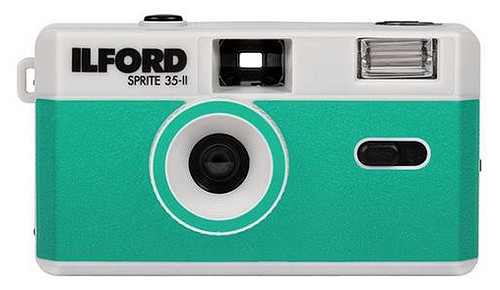 Ilford Sprite 35-II Kamera, grün&silber - 1
