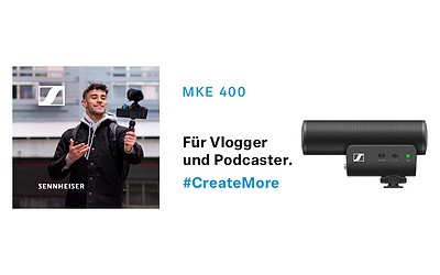 Sennheiser MKE400 II Mikrofon (2021)