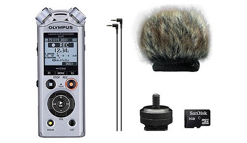 Olympus Audio Recorder LS-P 1 Videographer Kit - 3
