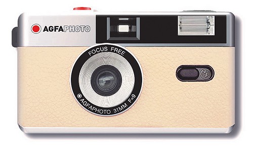 AgfaPhoto Reusable beige analoge Kleinbildkamera - 1