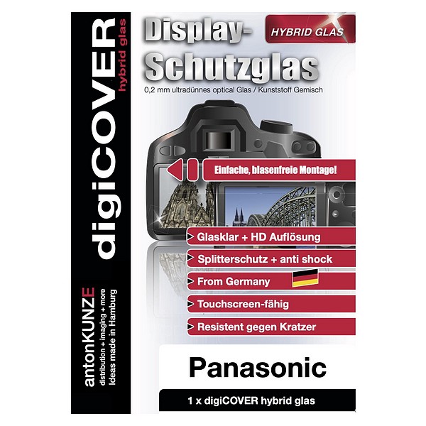 digiCOVER Glas Displayschutz Panasonic FZ1000