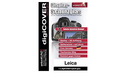 digiCOVER Glas Displayschutz Leica M8 / M9 - 1