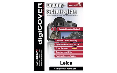 digiCOVER Glas Displayschutz Leica Q Typ116