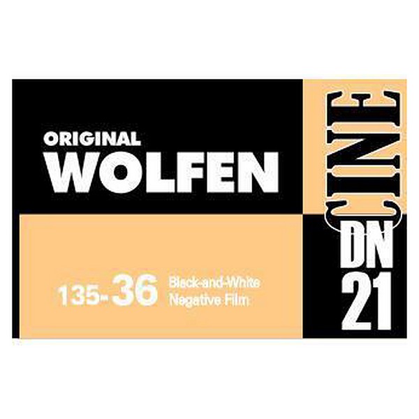 WOLFEN CINE DN 21 135/36 SW-Kleinbildfilm