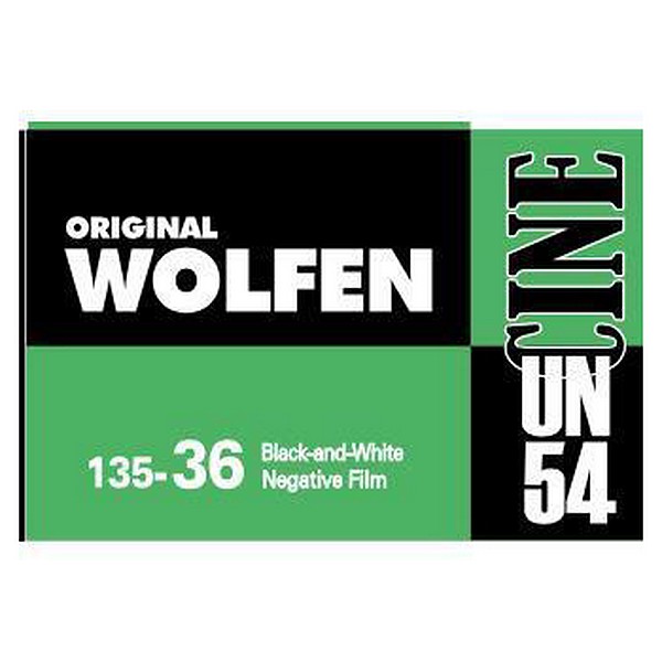 WOLFEN CINE UN 54 135/36 SW-Kleinbildfilm