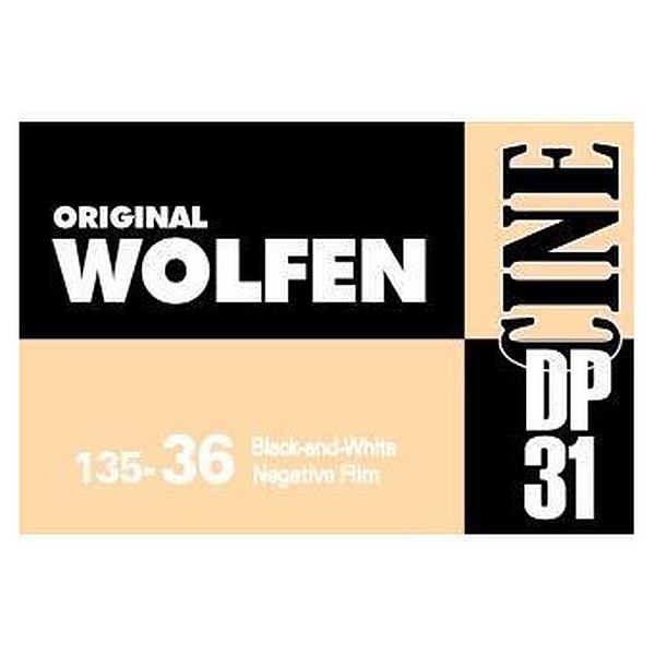 WOLFEN CINE DP31 135/36 SW-Kleinbildfilm