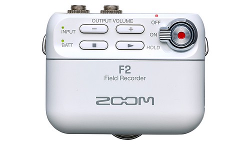 Zoom F2 White Field Recorder mit Lavalier Mic - 3