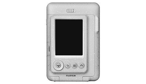 INSTAX mini LiPlay Sofortbildkamera, Stone White - 2