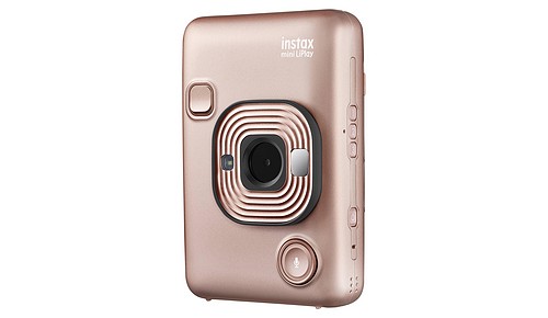 INSTAX mini LiPlay Sofortbildkamera, Blush Gold - 3
