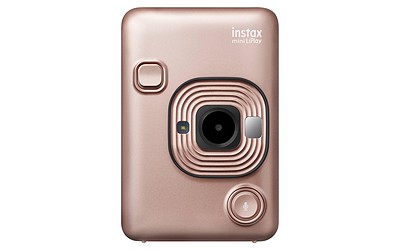 instax mini LiPlay Sofortbildkamera, Blush Gold