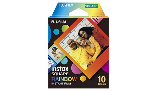 INSTAX SQUARE Film, Rainbow - 1