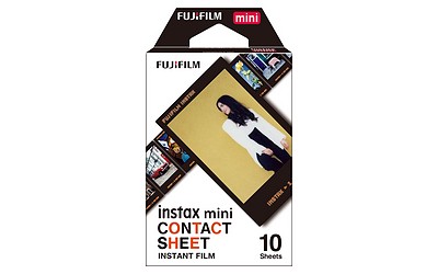INSTAX mini Film, Contact Sheet