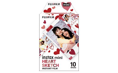 INSTAX mini Film, Heart Sketch