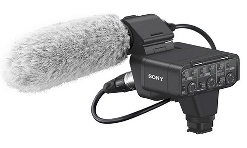 Sony XLR K3M XLR Adapter Kit und Mikrofon