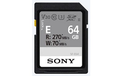 Sony SD 64 GB Serie-E UHS-II (270/70)