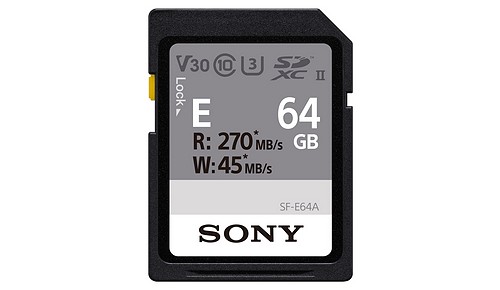 Sony SDXC-Karte 64 GB UHS-II U3 V30 270/60 MB/s - 1