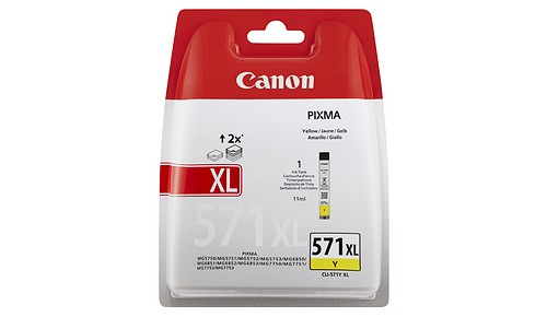 Canon CLI-571 XL y Yellow Tinte - 1