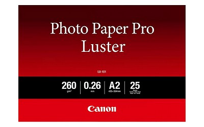 Canon PRO-Fotopapier LusterA2, 25 Blatt 260g/m²