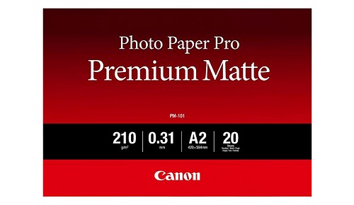 Canon Fotopapier PM-101 A2 20 Blatt Matt - 1