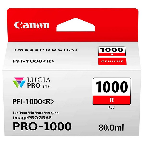 Canon PFI-1000R rot 80ml