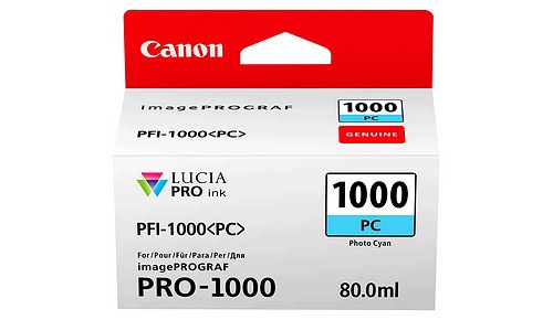 Canon PFI-1000PC foto-cyan 80ml - 1