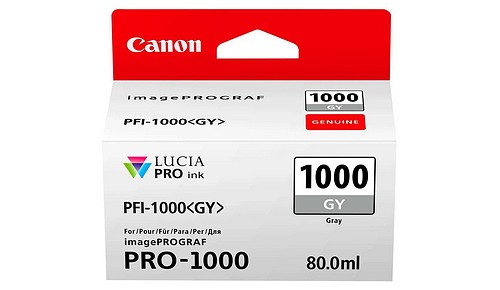 Canon PFI-1000GY grau 80ml - 1