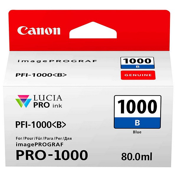 Canon PFI-1000B blau 80ml