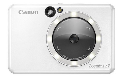 Canon Zoemini S2 perlweiß Sofortbildkamera