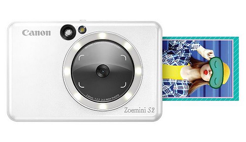 Canon Zoemini S2 perlweiß Sofortbildkamera - 1