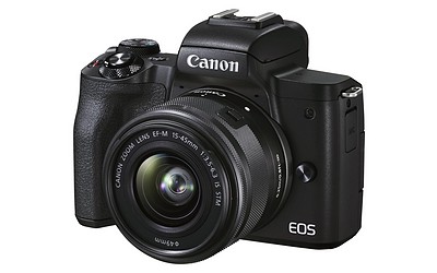Canon EOS M50 II + 15-45 IS STM schwarz