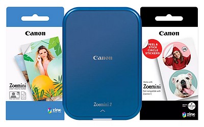 Canon Zoemini marineblau Kit, inkl. Tasche+Papier