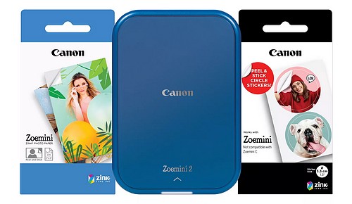 Canon Zoemini marineblau Kit, inkl. Tasche+Papier - 1